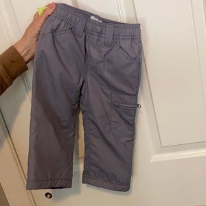Gray snow pants 18-24 months